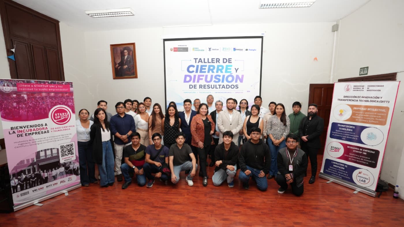 Taller de cierre y difusión de resultados en el Laboratorio de Innovación de la DITT.